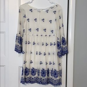 LuLu’s Embroidered shift dress